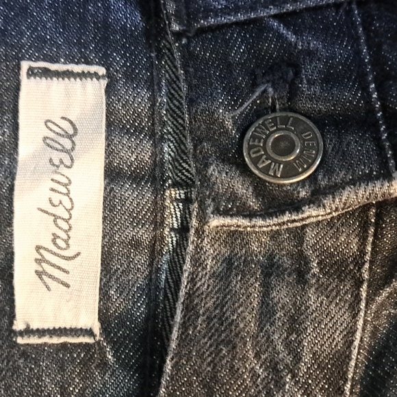 Madewell Women's Perfect Vintage Distresse Jean in Lunar Wash Size 25 - Picture 10 of 13